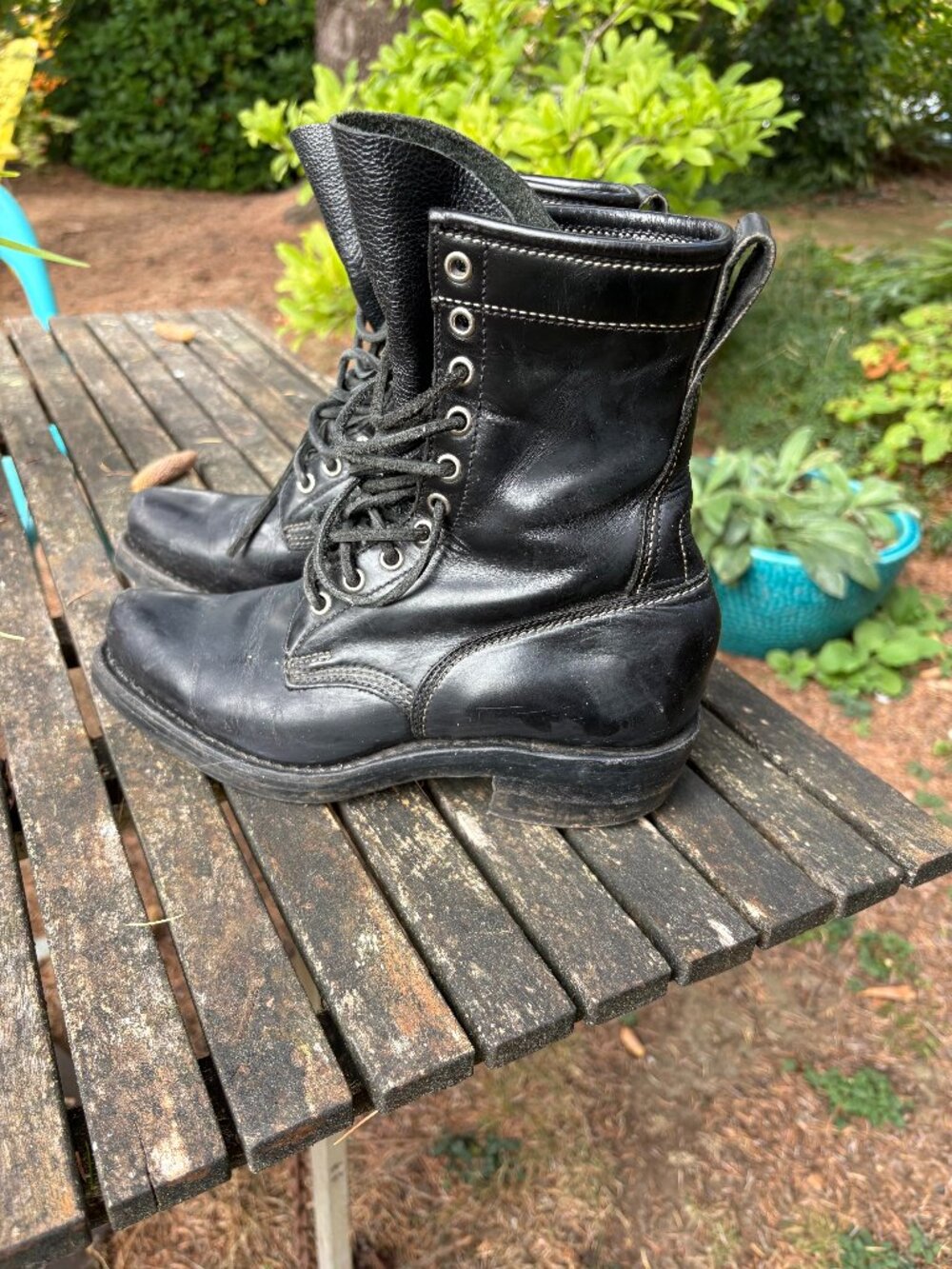 Dayton Boots – Black Leather – Made in Vancouver